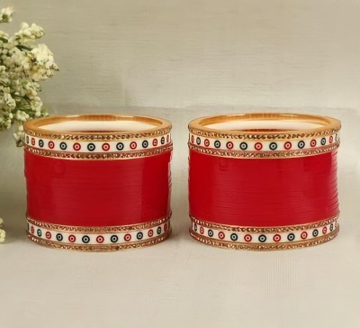 Rajwadi Plastic Bangle Set(Pack of 2)