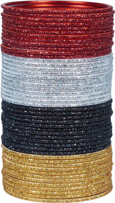 Ink innaka Alloy Bangle Set(Pack of 10)