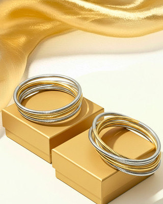 MANSIYAORANGE Brass Rhodium Bracelet