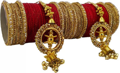 RENOY Metal Bangle Set(Pack of 68)