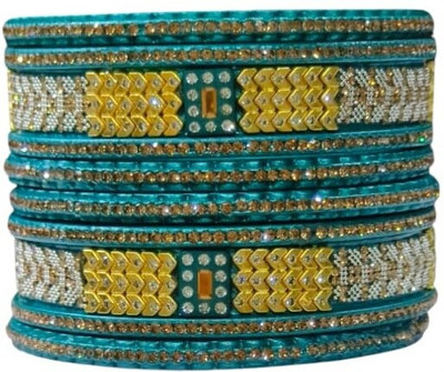 AMCM Lac Cubic Zirconia Bangle Set(Pack of 6)
