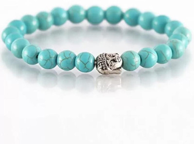 SUKHAD Stone Agate, Turquoise Bracelet