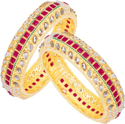 Sukkhi Alloy Gold-plated Bangle Set(Pack of 2)