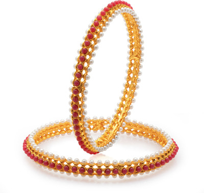 Sukkhi Alloy Gold-plated Bangle Set(Pack of 2)