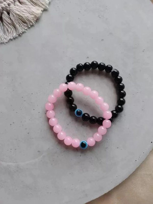 SUKHAD Stone, Crystal Beads, Crystal Bracelet(Pack of 2)