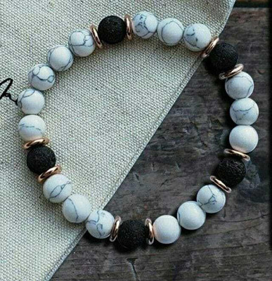 Agatesvibe Stone Beads, Agate, Quartz Bracelet