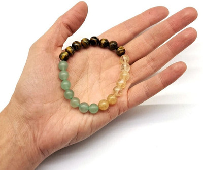 SUKHAD Crystal Beads, Agate, Crystal, Jade, Quartz Bracelet