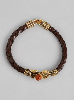 Teeragaj Rudraksha Gold-plated Bracelet