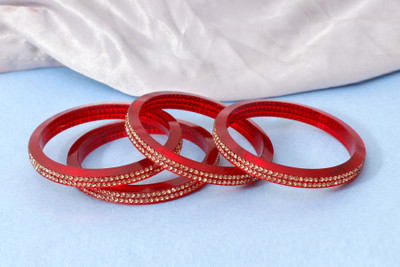 NAVMAV Plastic Bangle Set(Pack of 4)