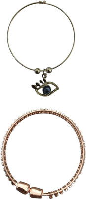 zenley Alloy Gold-plated Bracelet(Pack of 2)