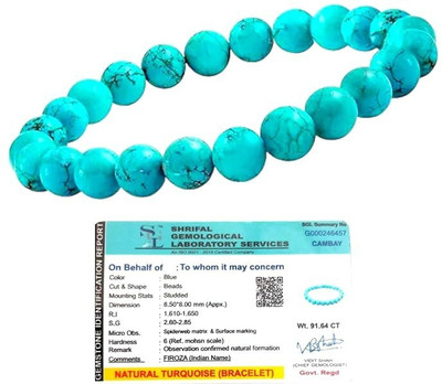 SUKHAD Crystal Turquoise Bracelet