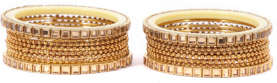 NAVMAV Metal Bangle Set(Pack of 16)