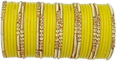 Shikhashringar Glass Bangle Set(Pack of 10)