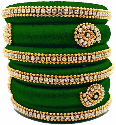 Aashirwad Creations Plastic Bangle Set(Pack of 6)