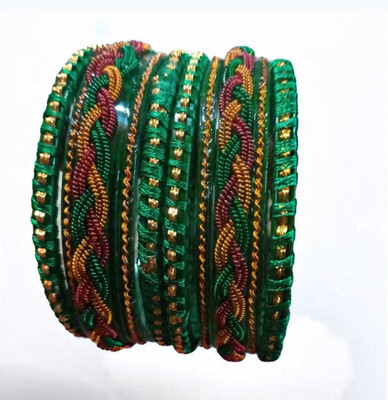 ShRK Glass Bangle Set(Pack of 6)