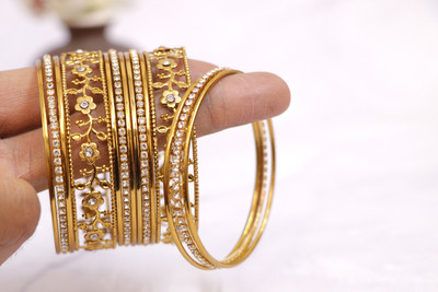Shivarth Alloy Bangle Set(Pack of 10)