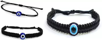 style revolver Fabric Bracelet Set(Pack of 3)