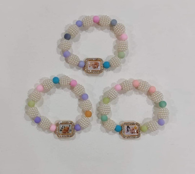 Guruji Blessings Plastic Bracelet Set(Pack of 3)