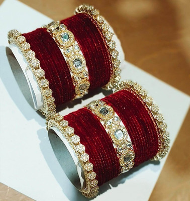 Vrangnath Metal Bangle Set(Pack of 2)