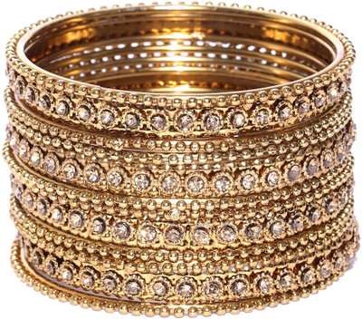 ANOUK Alloy Gold-plated Bangle Set(Pack of 12)