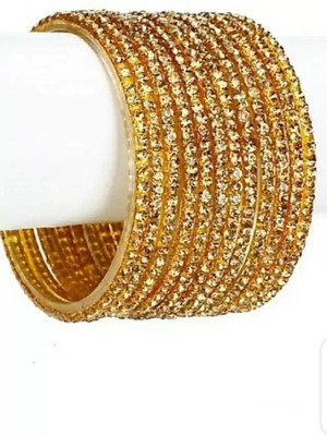 RADHA MOHAN EMPIRE Glass Bangle Set(Pack of 12)