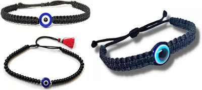 MANMORA Fabric Bracelet(Pack of 3)