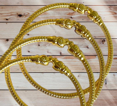 AARTISAI Alloy Gold-plated Bangle Set(Pack of 4)