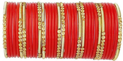 Suhagan Glass Bangle Set(Pack of 36)