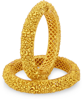 Sukkhi Alloy Gold-plated Bangle Set(Pack of 2)