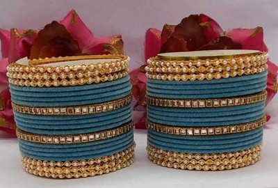RENOY Metal Bangle Set(Pack of 40)
