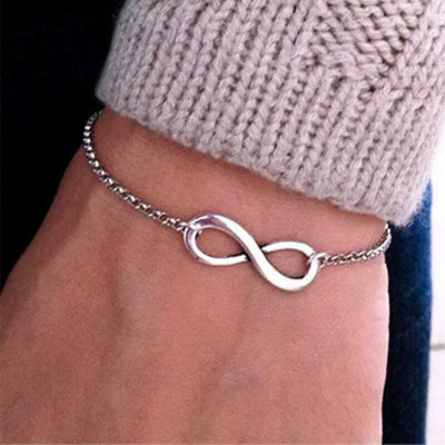 AVIRA ENTERPRESES Alloy Silver Charm Bracelet