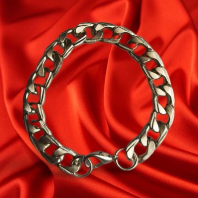 EIT Collection Stainless Steel Rhodium Bracelet