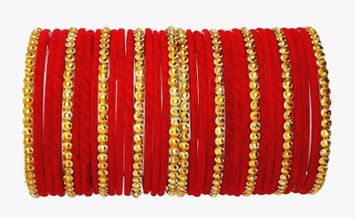 DURGANSH Glass Bangle Set(Pack of 10)