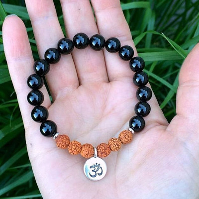 SUKHAD Stone, Rudraksha Crystal Bracelet