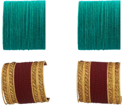 AFAST Metal Enamel Bangle Set(Pack of 96)