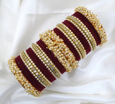 SSONLINEBAZAR Metal Bangle Set(Pack of 40)