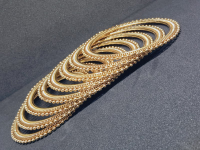 NAVMAV Metal Bangle Set(Pack of 16)