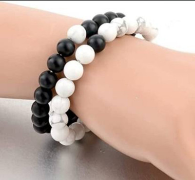 HouseOfCommon Stone, Crystal Bracelet Set(Pack of 2)