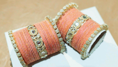 Vrangnath Metal Bangle Set(Pack of 2)