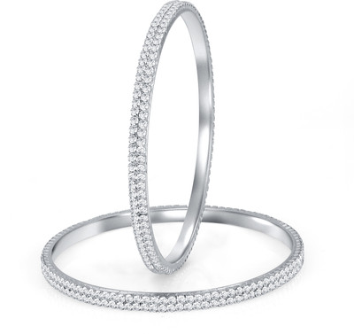 Sukkhi Copper Rhodium Bangle(Pack of 2)