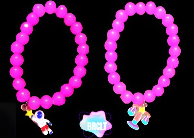NKB COLLECTION Plastic Beads Bracelet(Pack of 2)