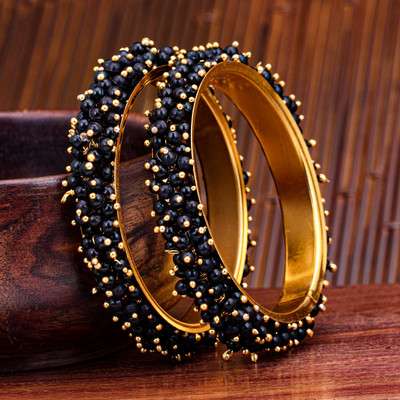 Sukkhi Alloy Gold-plated Bangle(Pack of 2)