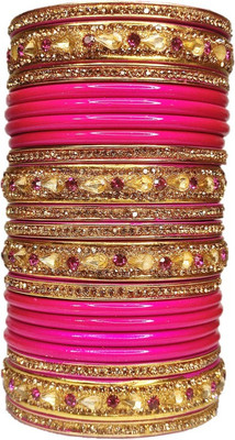 555 BABA LAHTHI Lac Bangle Set(Pack of 20)