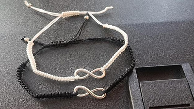 RV YUWON Alloy Silver Bracelet(Pack of 2)