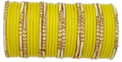 DURGANSH Glass Beads Bangle Set(Pack of 36)