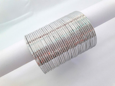 NAVMAV Metal Bangle Set(Pack of 36)