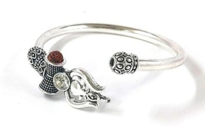m a enterprises Alloy Silver Armlet
