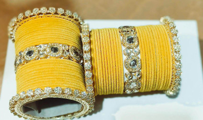Vrangnath Metal Bangle Set(Pack of 2)