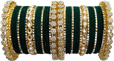 TBK Brass, Alloy Gold-plated Bangle Set(Pack of 42)