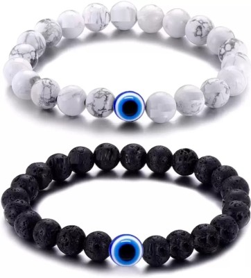 Fikup Stone Beads Charm Bracelet